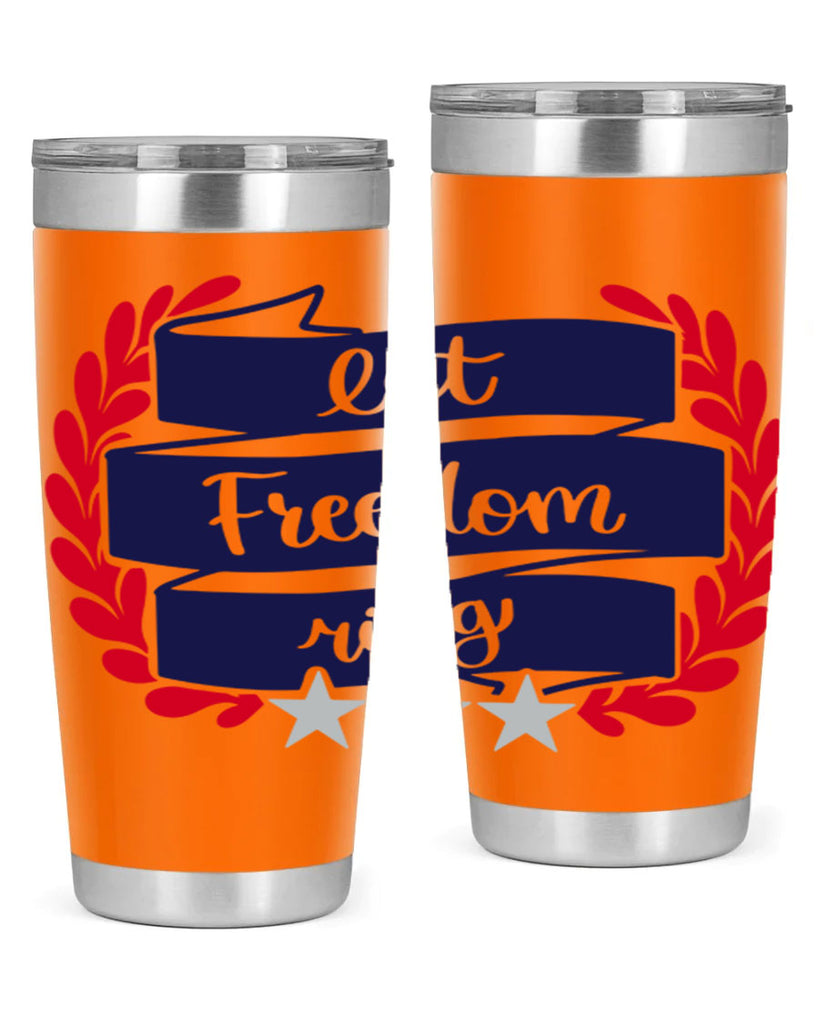 Let Freedom Ring Style 159#- Fourt Of July- Tumbler