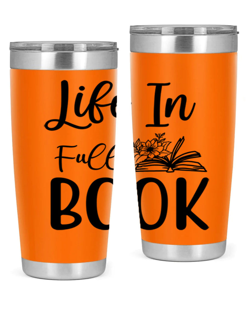 Life In Full Book 297#- spring- Tumbler