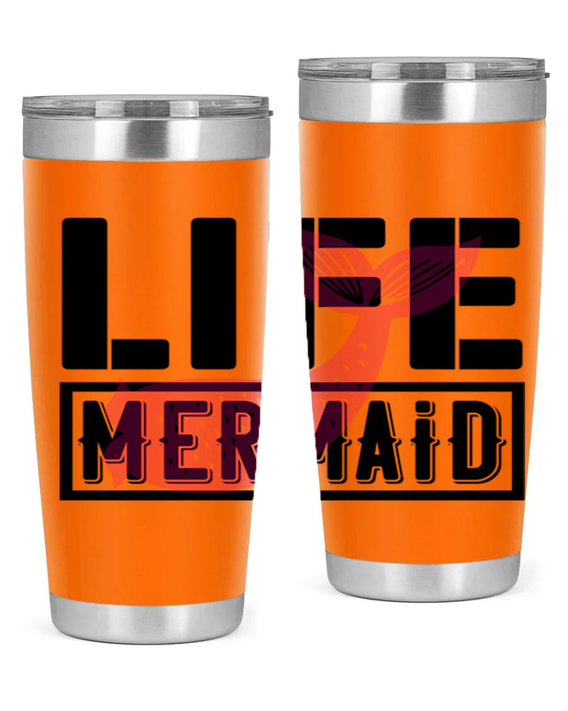 Life mermaid 303#- mermaid- Tumbler