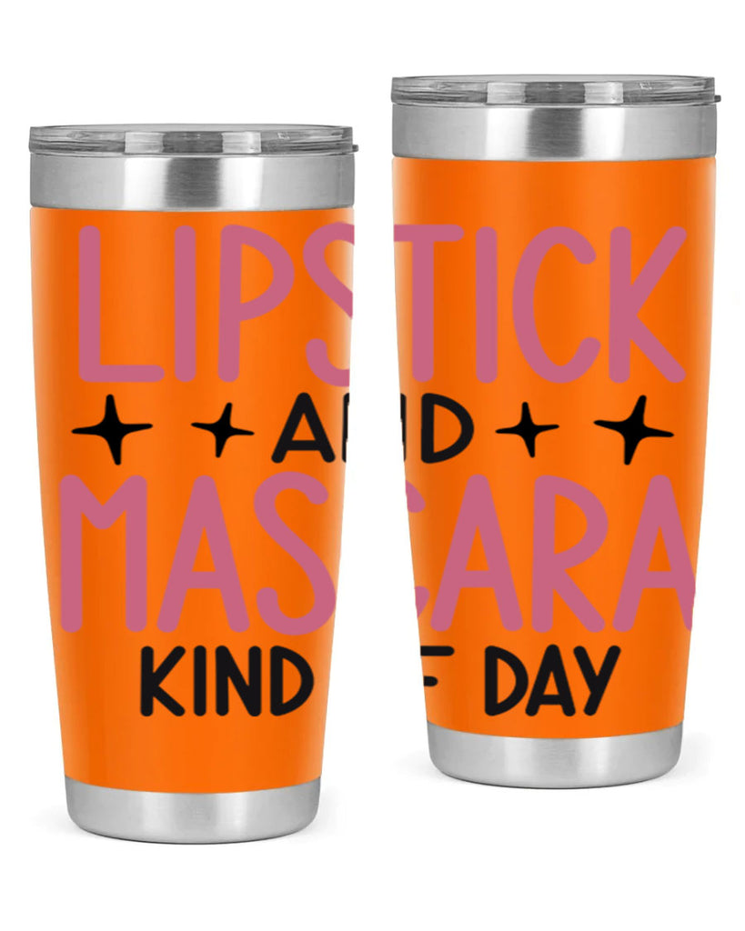Lipstick and Mascara Kind of Day Style 57#- make up- Tumbler