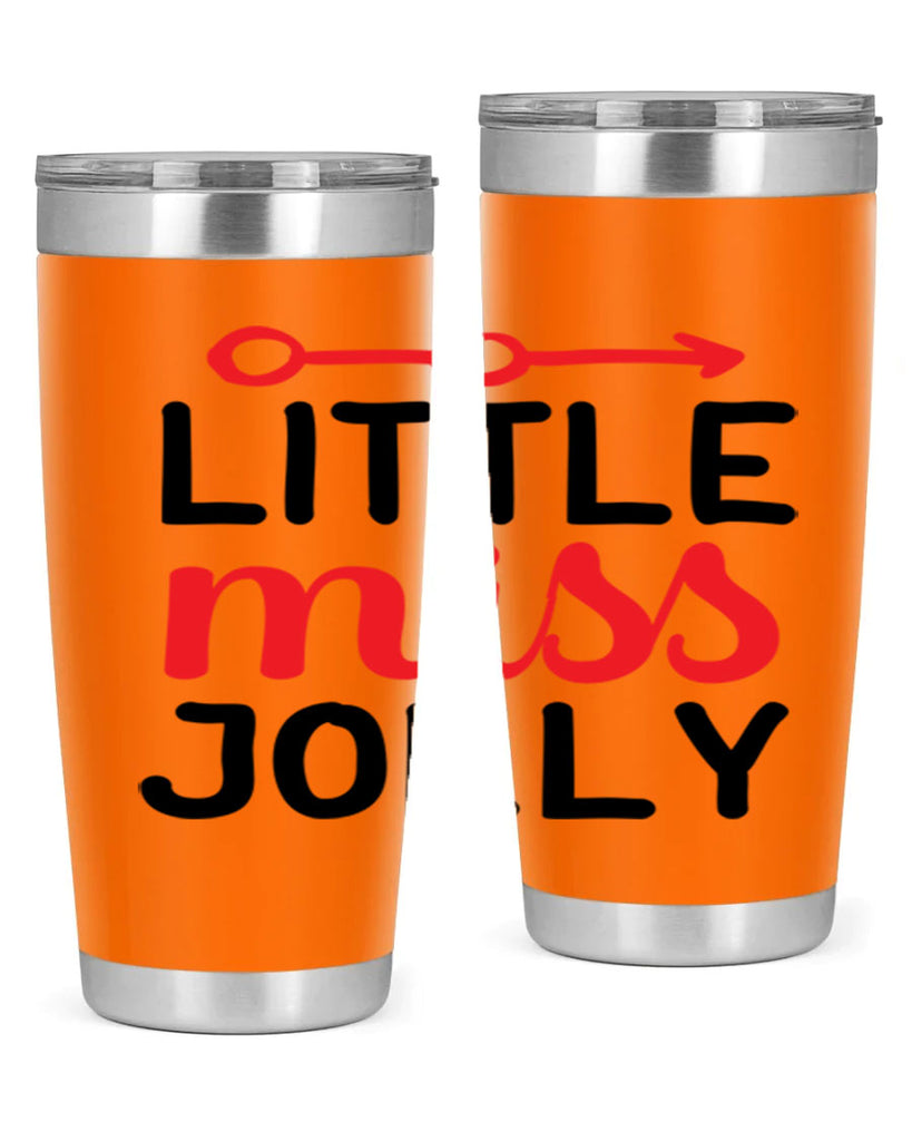 Little miss jolly 306#- winter- Tumbler