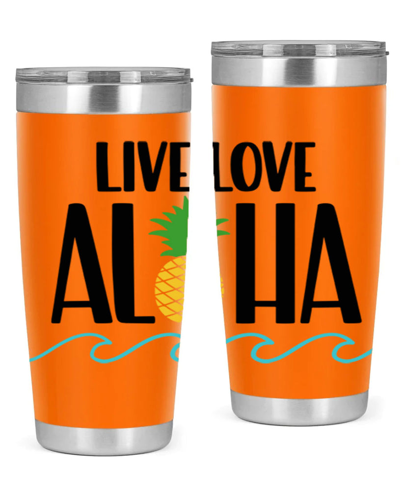 Live Love Aloha Style 30#- summer- Tumbler