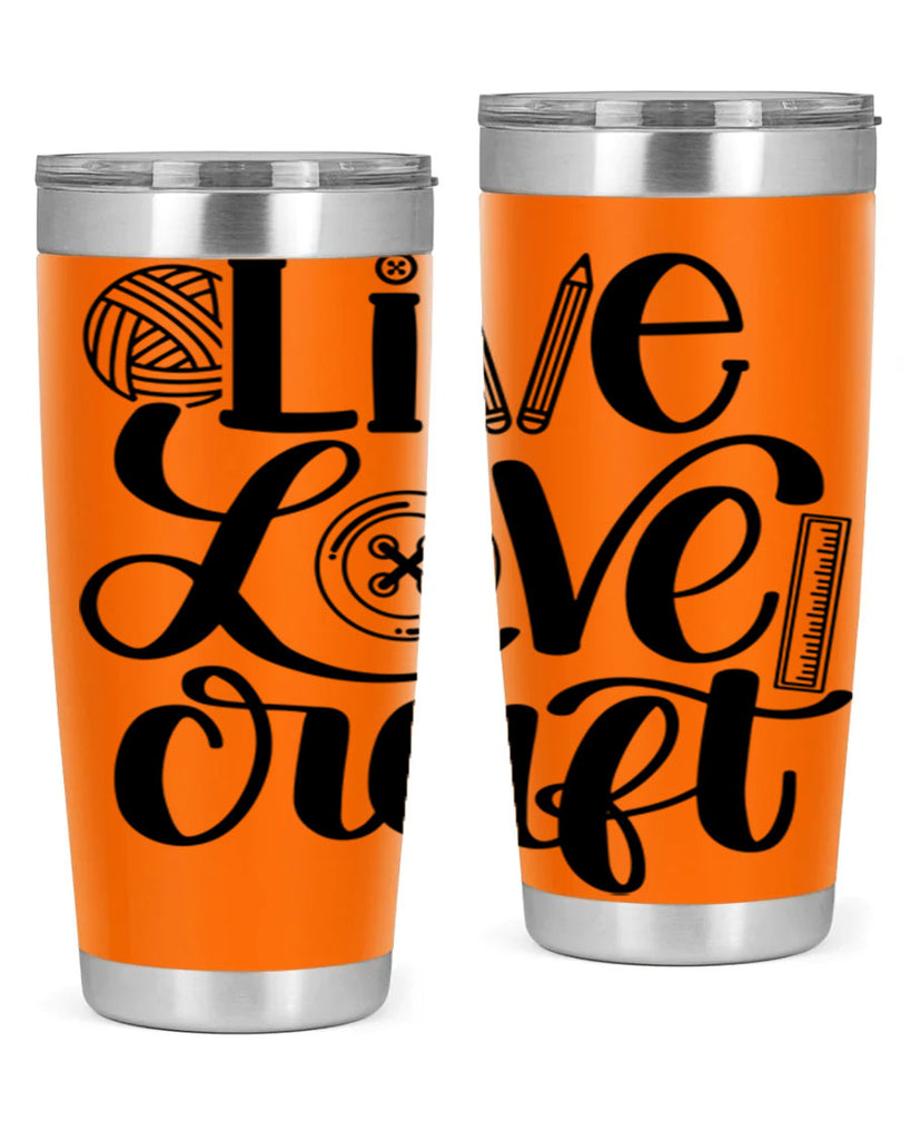 Live Love Craft 14#- crafting- Tumbler