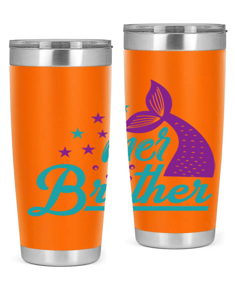 Mer Brother 323#- mermaid- Tumbler