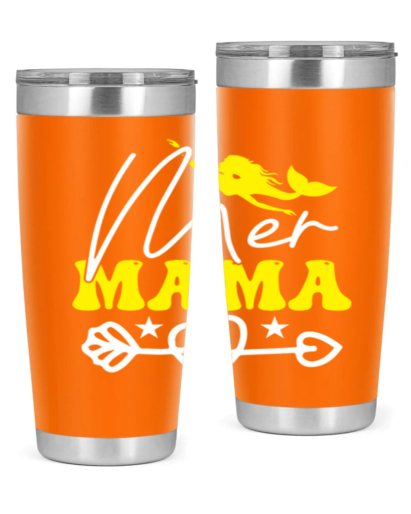 Mer Mama 332#- mermaid- Tumbler