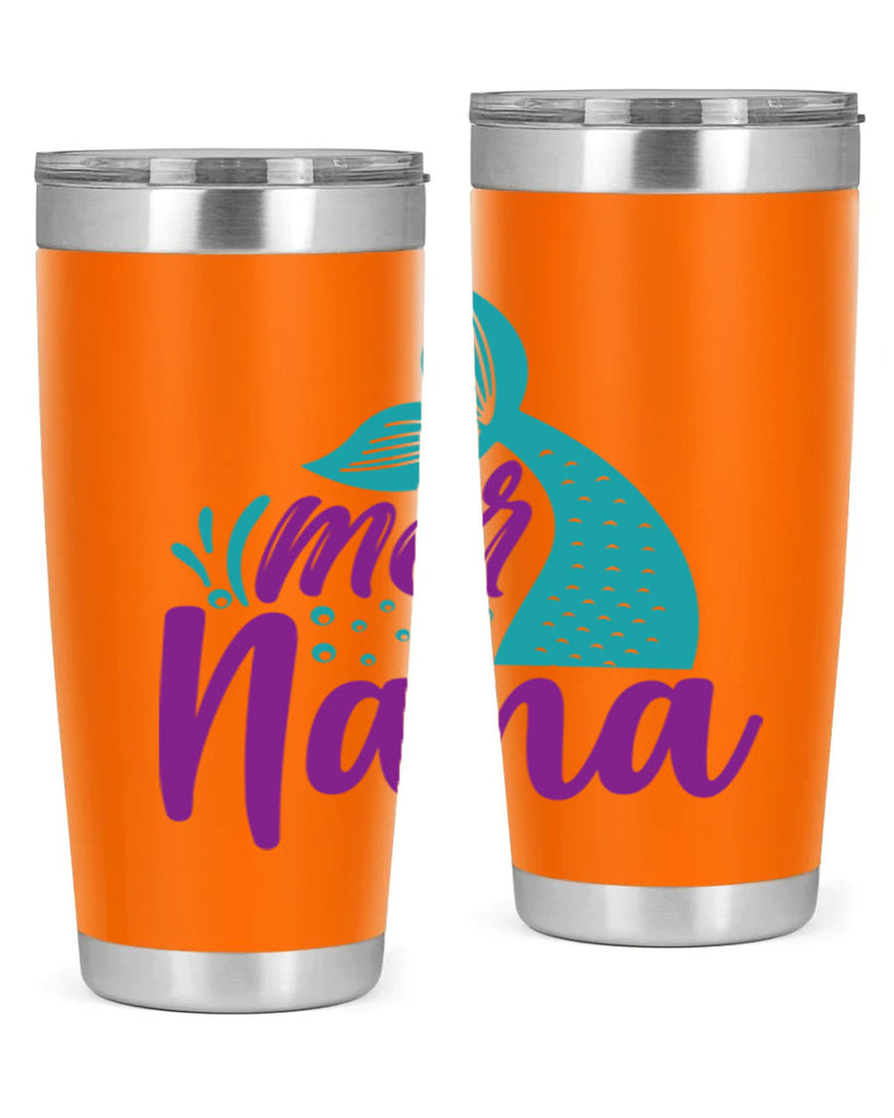 Mer Nana 343#- mermaid- Tumbler