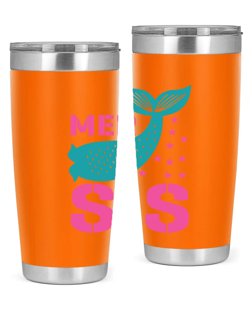 Mer Sis 345#- mermaid- Tumbler