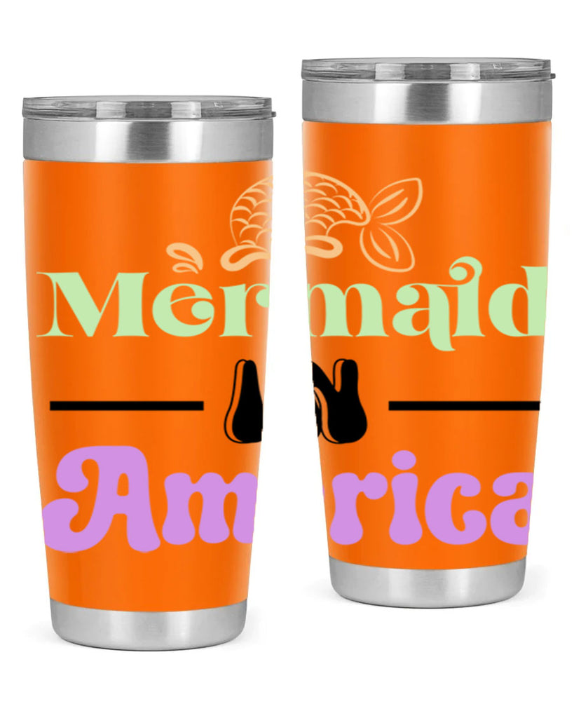 Mermaid In America 420#- mermaid- Tumbler