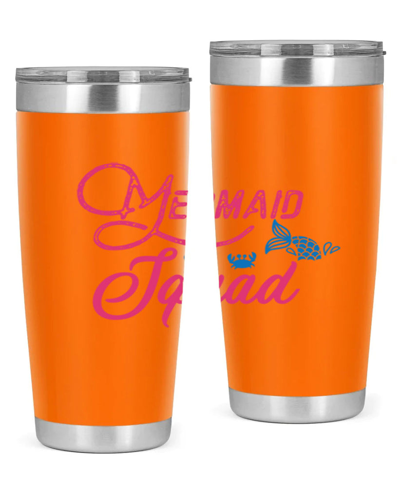 Mermaid Squad 383#- mermaid- Tumbler