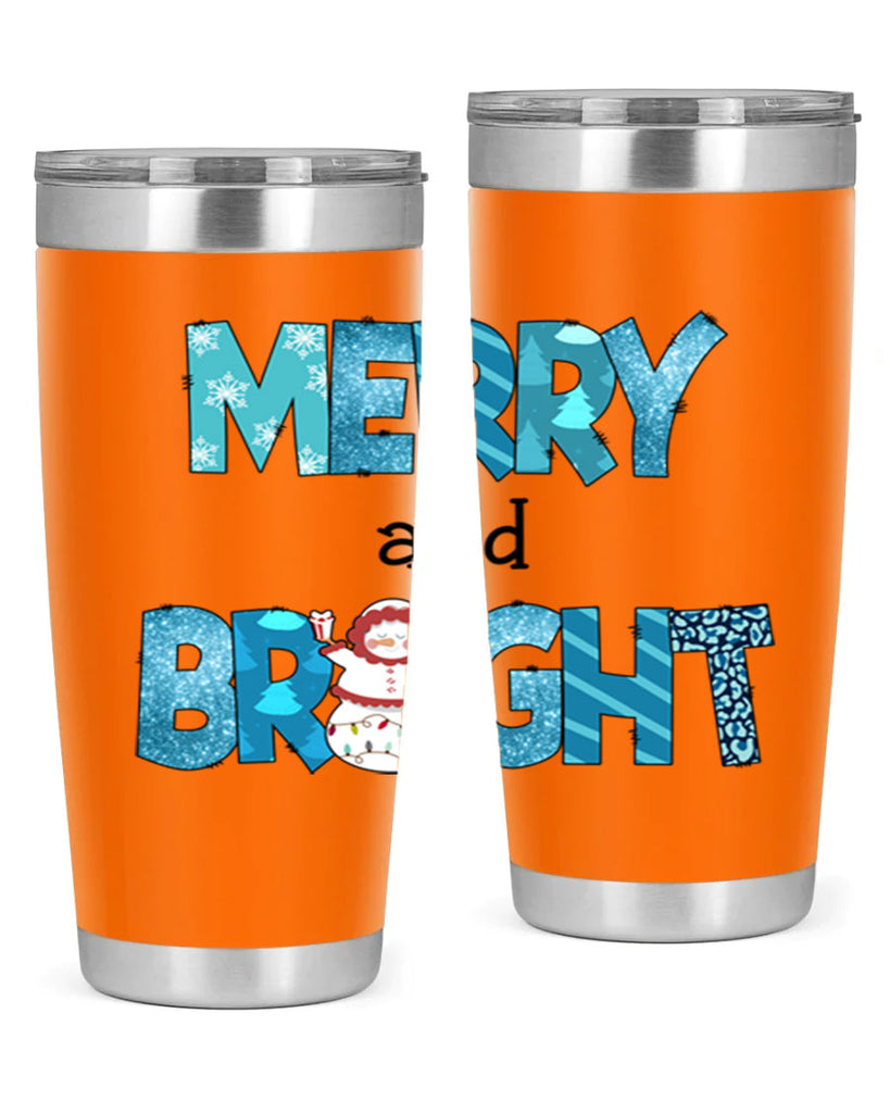 Merry and Bright 321#- winter- Tumbler