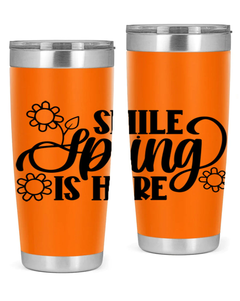 PNG_Smile Spring Is Here395#- spring- Tumbler