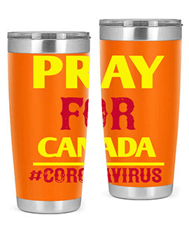Pray For Canada Style 7#- corona virus- Tumbler