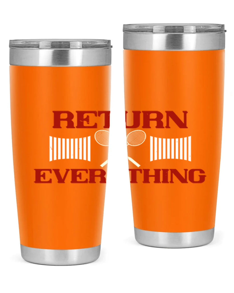 Return Everything 1892#- badminton- Tumbler