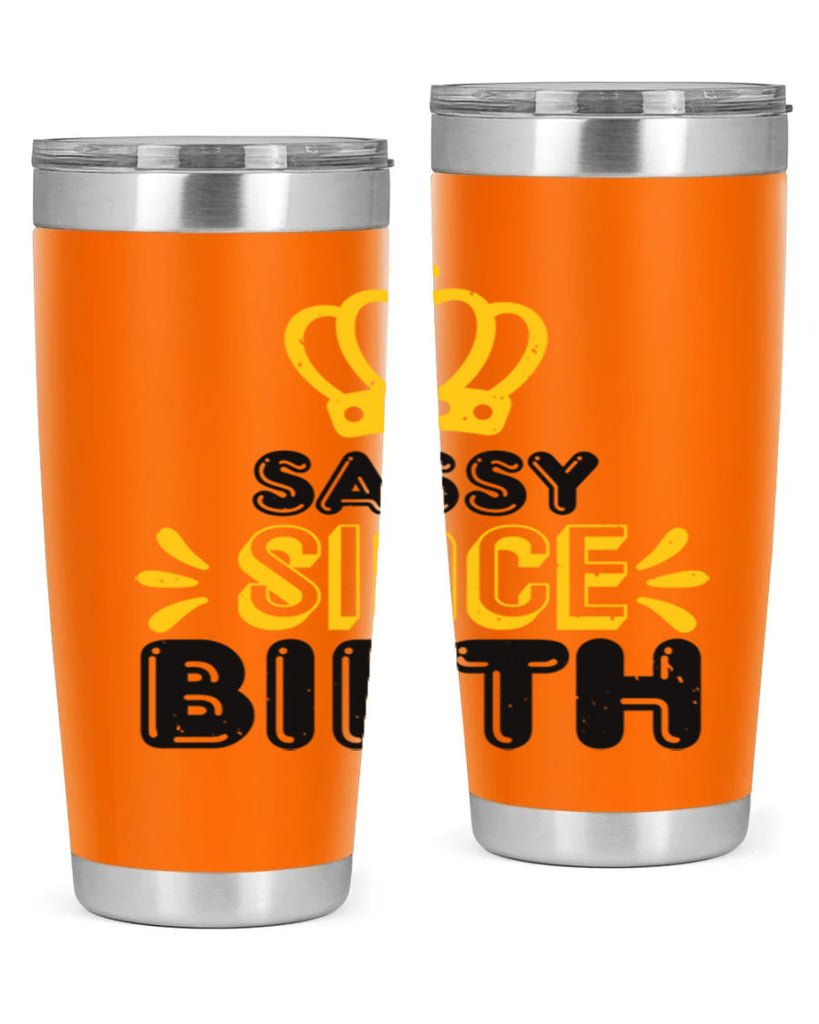Saddy since birth Style 16#- baby shower- tumbler