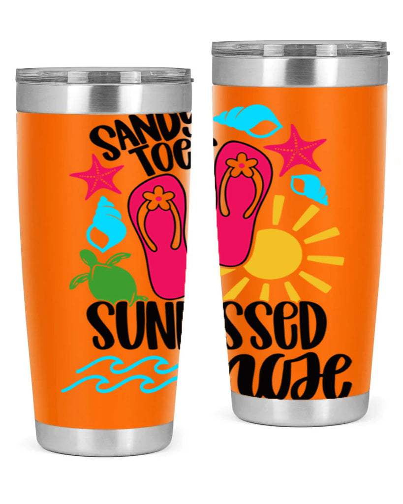 Sandy Toes Sunkissed Nose Style 27#- summer- Tumbler