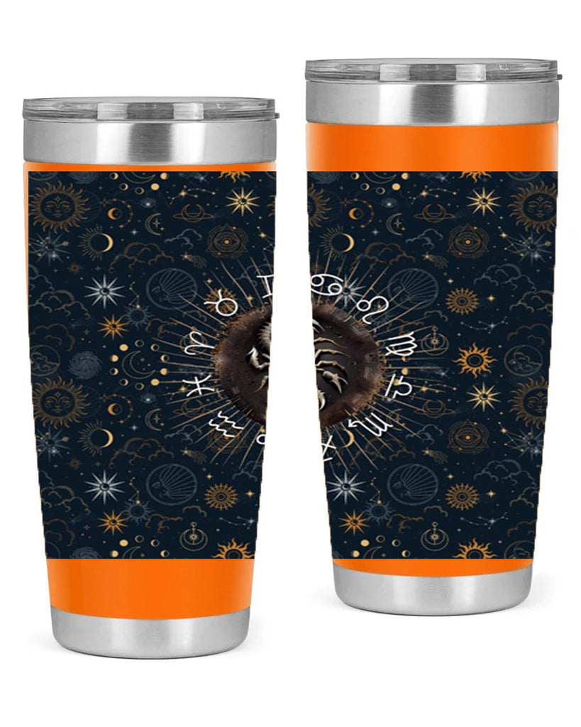 Scorpius Straight 466#- zodiac- Tumbler