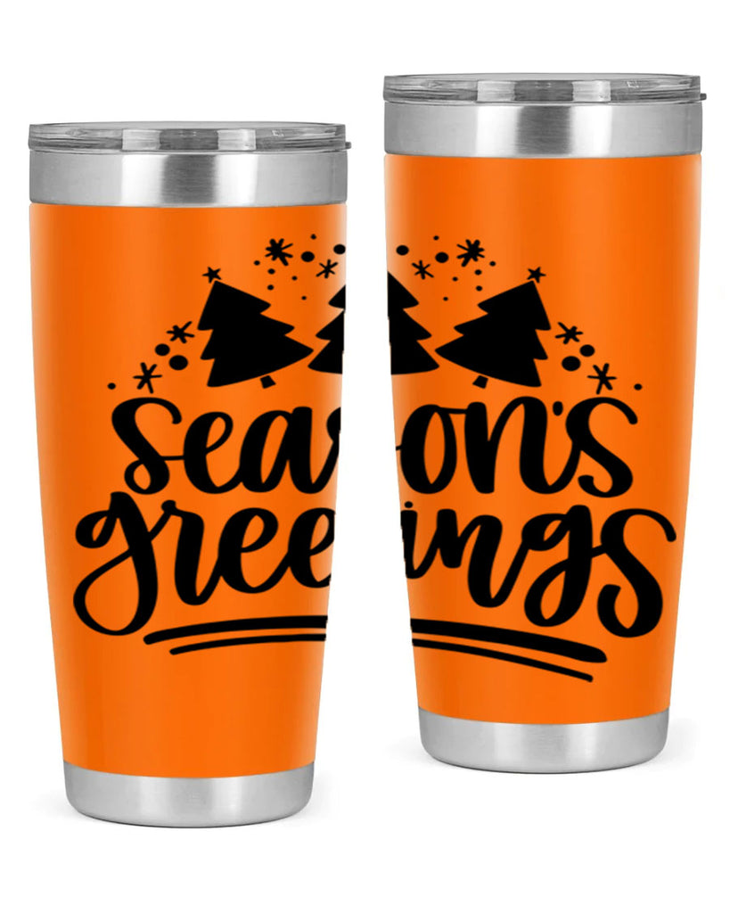 Seasons Greetings345#- winter- Tumbler