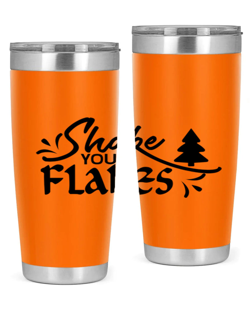 Shake Your Flakes 354#- winter- Tumbler