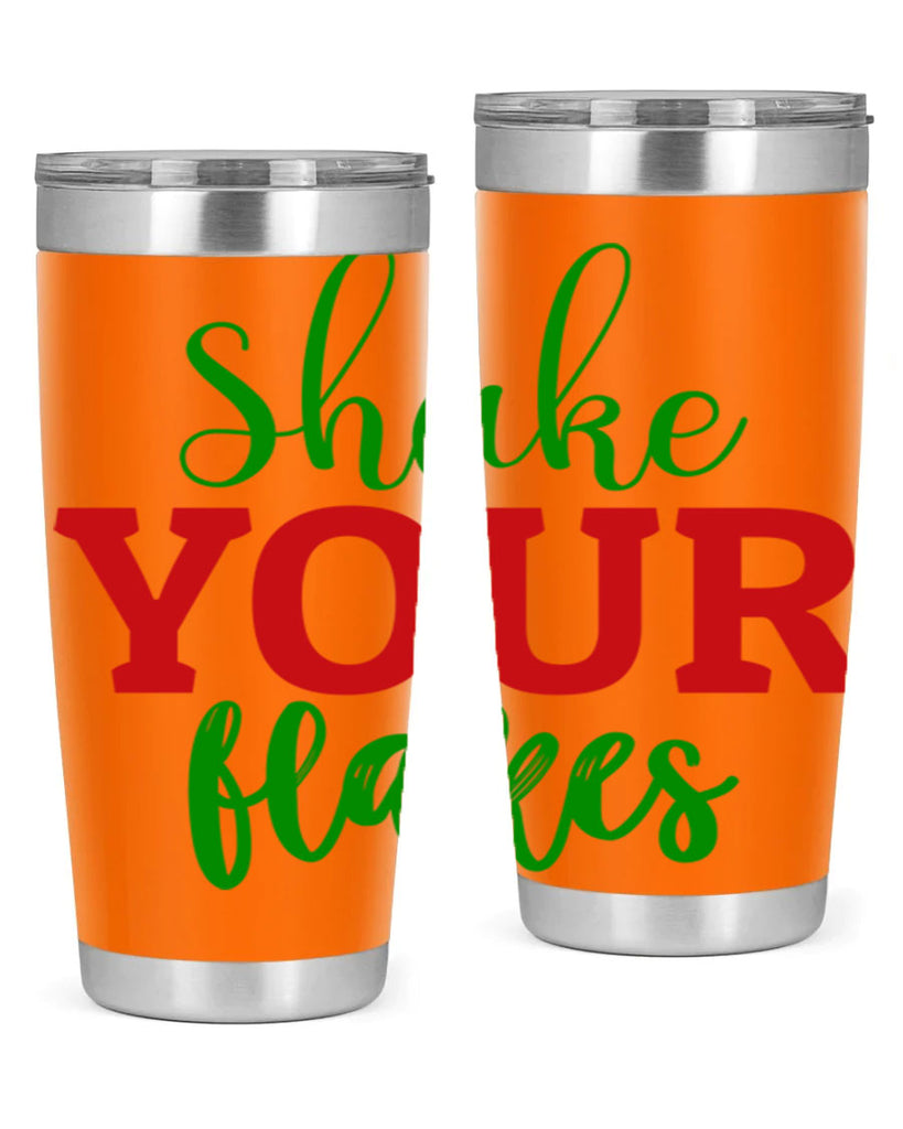 Shake Your Flakes 355#- winter- Tumbler