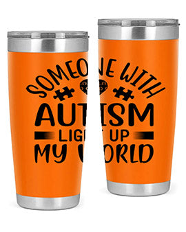 Some one with Style 50#- autism- Tumbler
