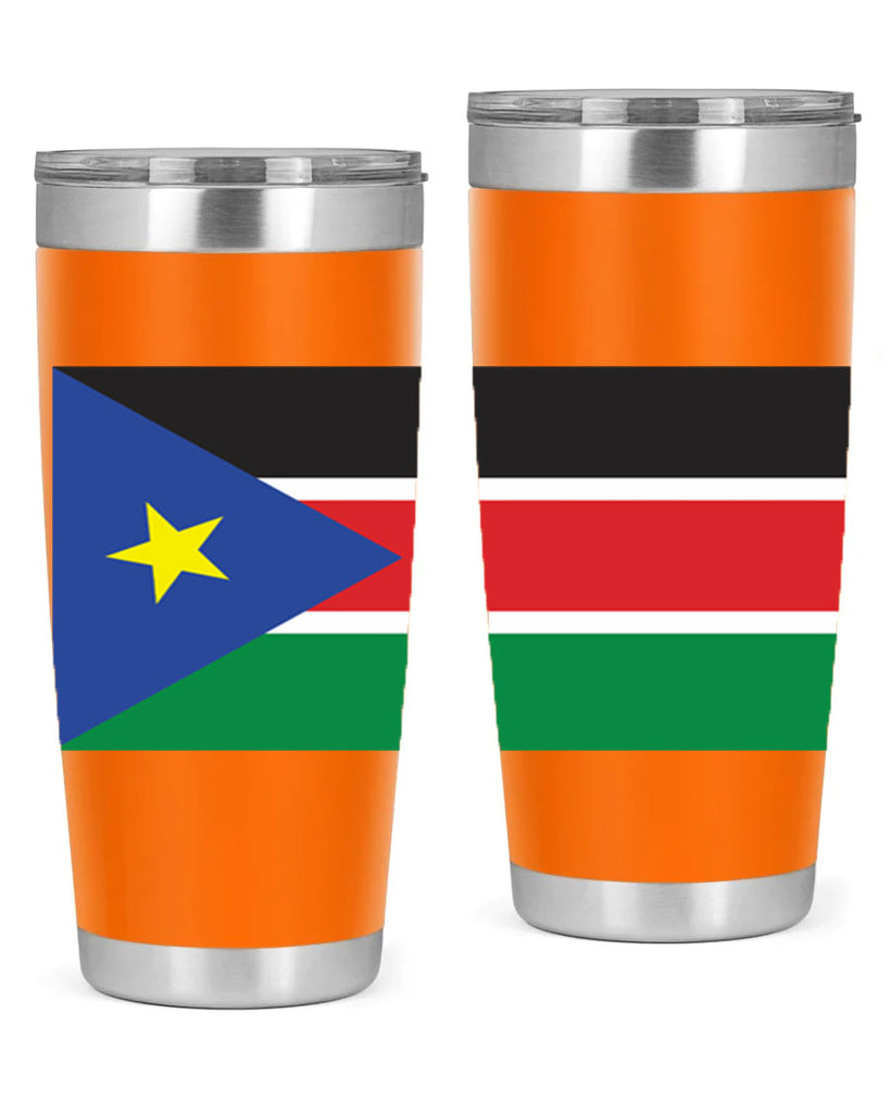 South Sudan 34#- world flags- Tumbler