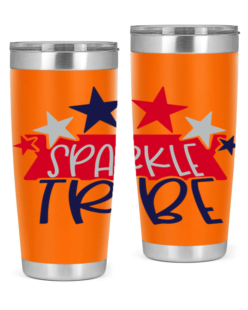 Sparkle Tribe Style 172#- Fourt Of July- Tumbler