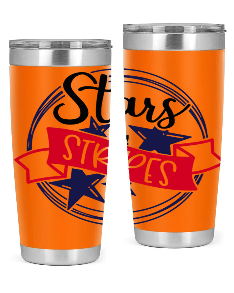 Stars StripeS Style 174#- Fourt Of July- Tumbler