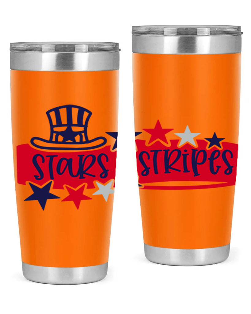 Stars Stripes Style 175#- Fourt Of July- Tumbler