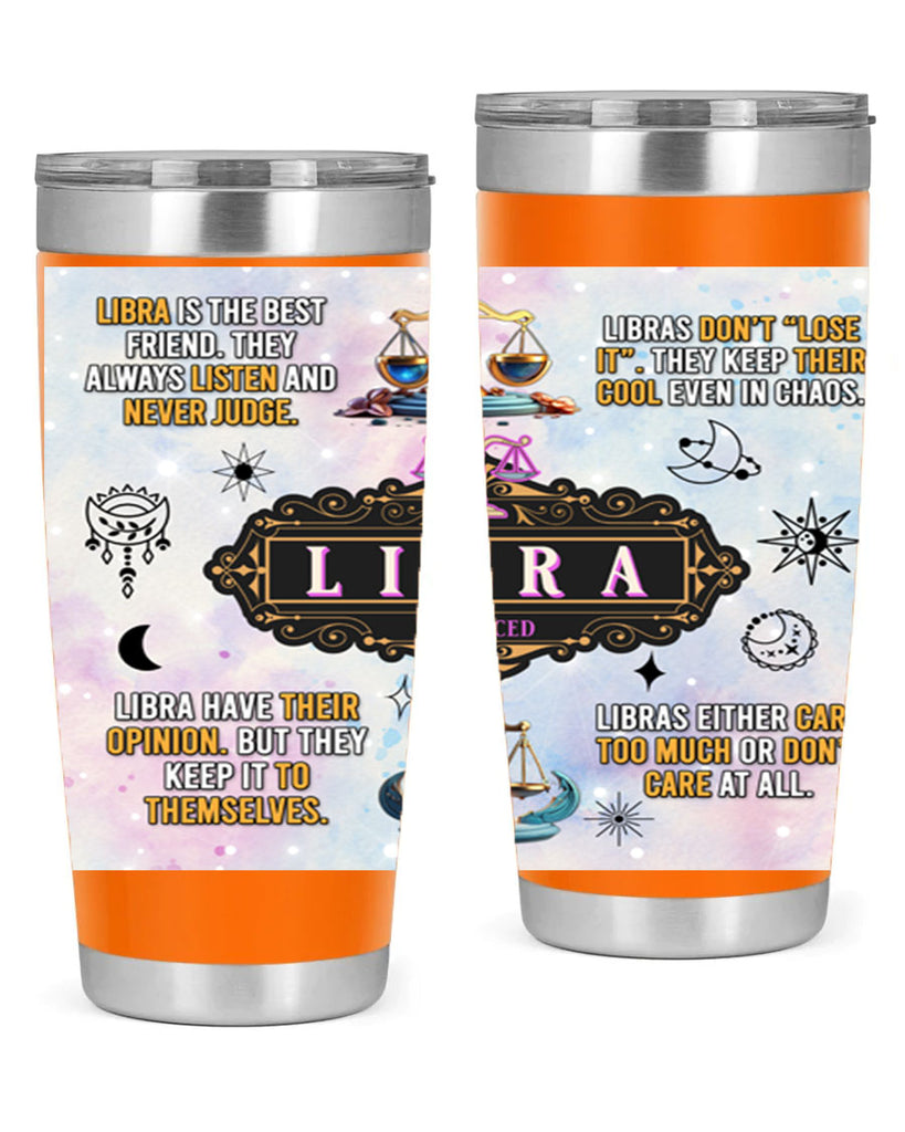 StraightLibra 474#- zodiac- Tumbler