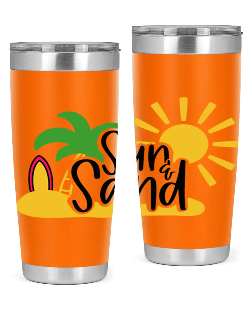 Sun Sand Style 17#- summer- Tumbler