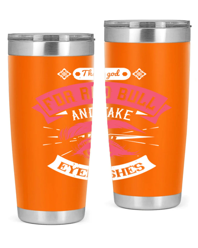 Thank god for Red Bull and fake eyelashes Style 185#- make up- Tumbler