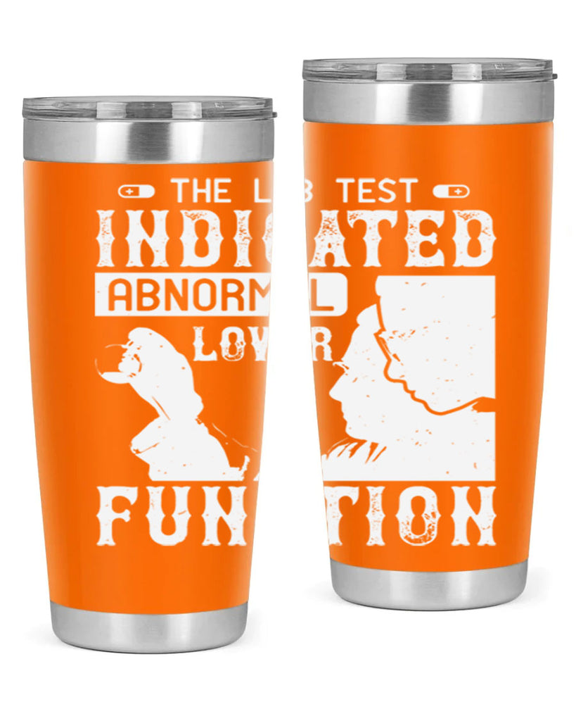 The lab test indicated abnormal lover function Style 22#- medical- tumbler
