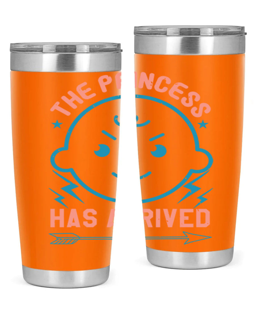 The princess has arrived Style 10#- baby shower- tumbler