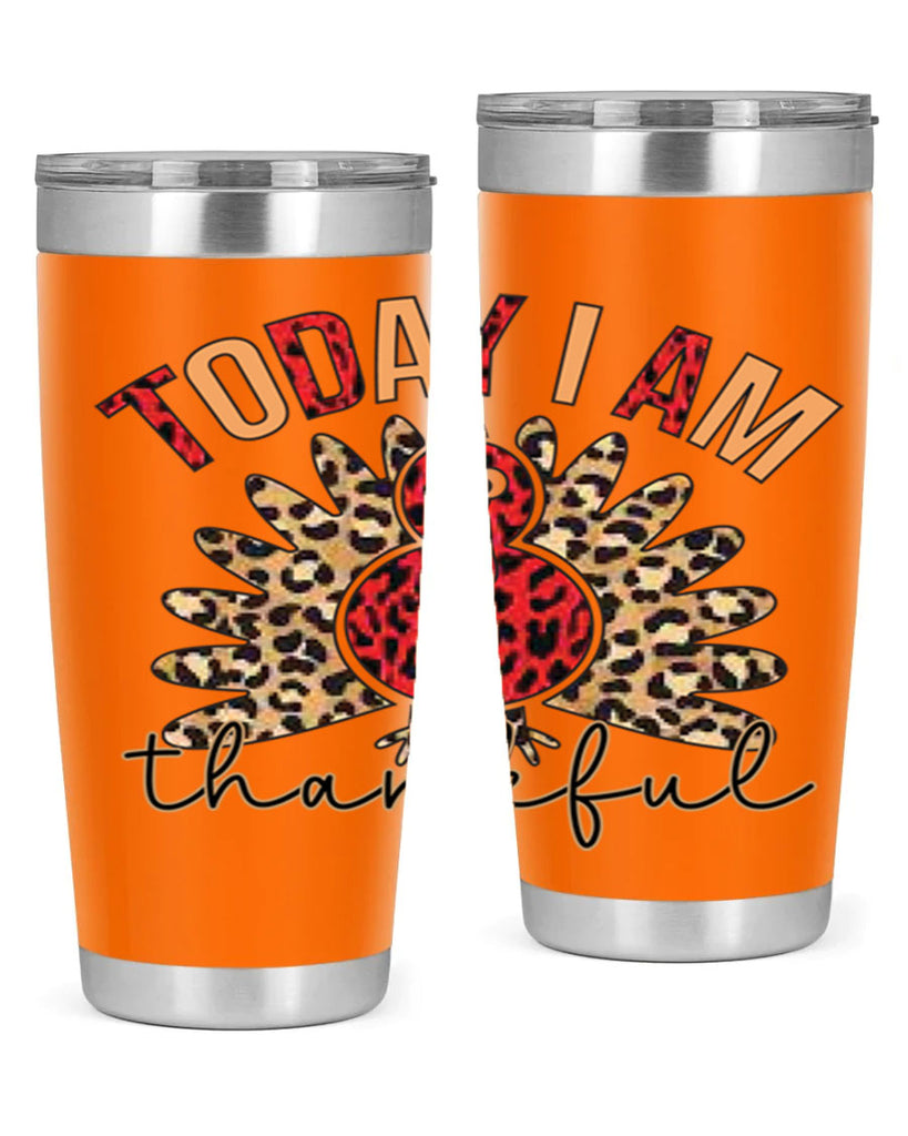 Today i am thankful 621#- fall- Tumbler