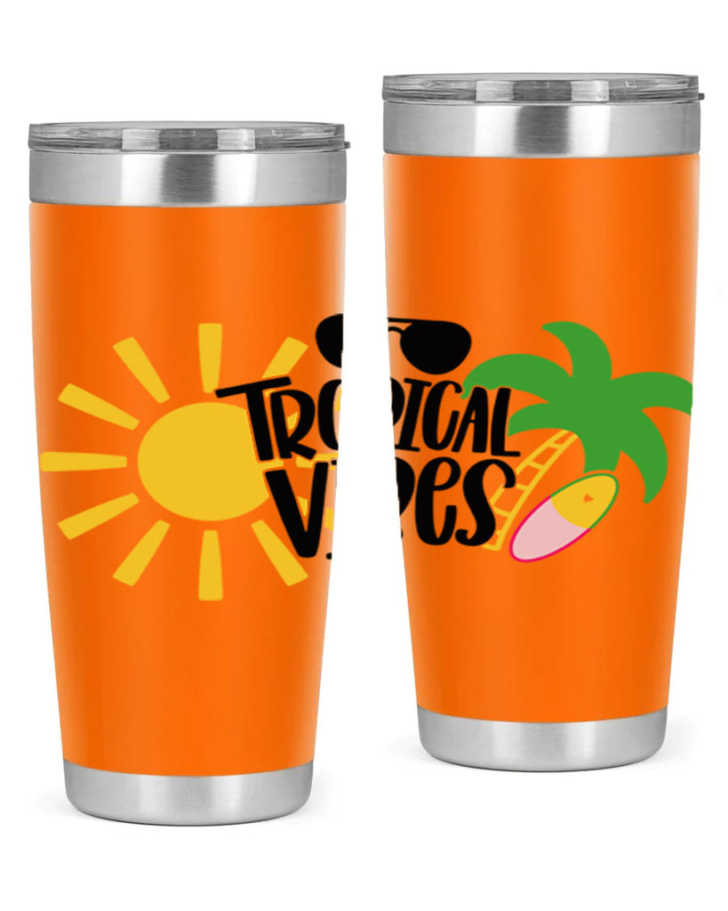 Tropical Vibes Style 9#- summer- Tumbler