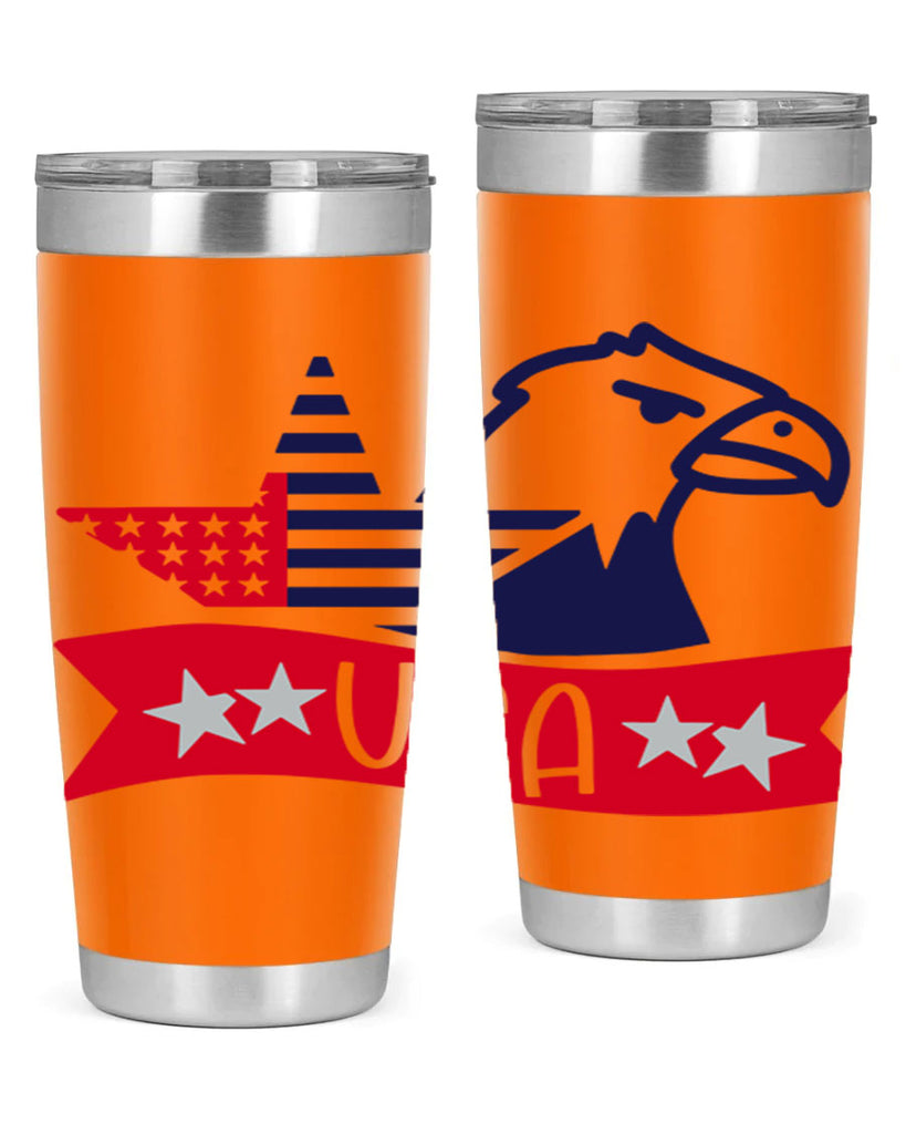 USA Style 182#- Fourt Of July- Tumbler