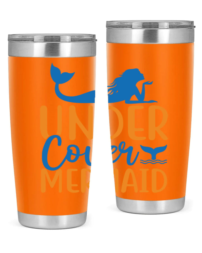 Under Cover Mermaid 644#- mermaid- Tumbler