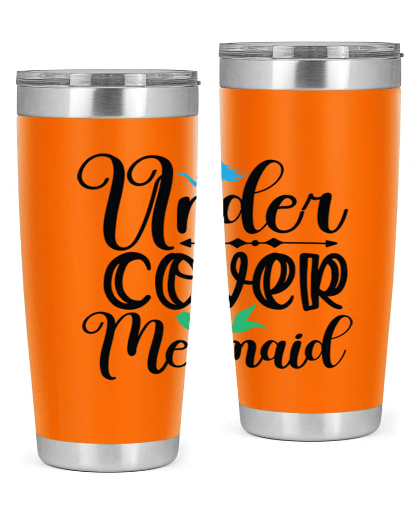 Under Cover Mermaid 651#- mermaid- Tumbler