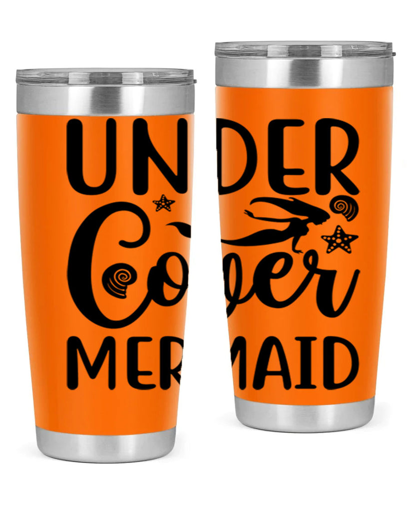 Under cover mermaid design 655#- mermaid- Tumbler