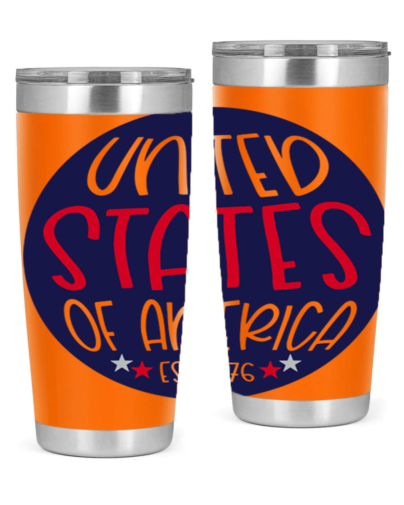 United States Of America Est Style 176#- Fourt Of July- Tumbler