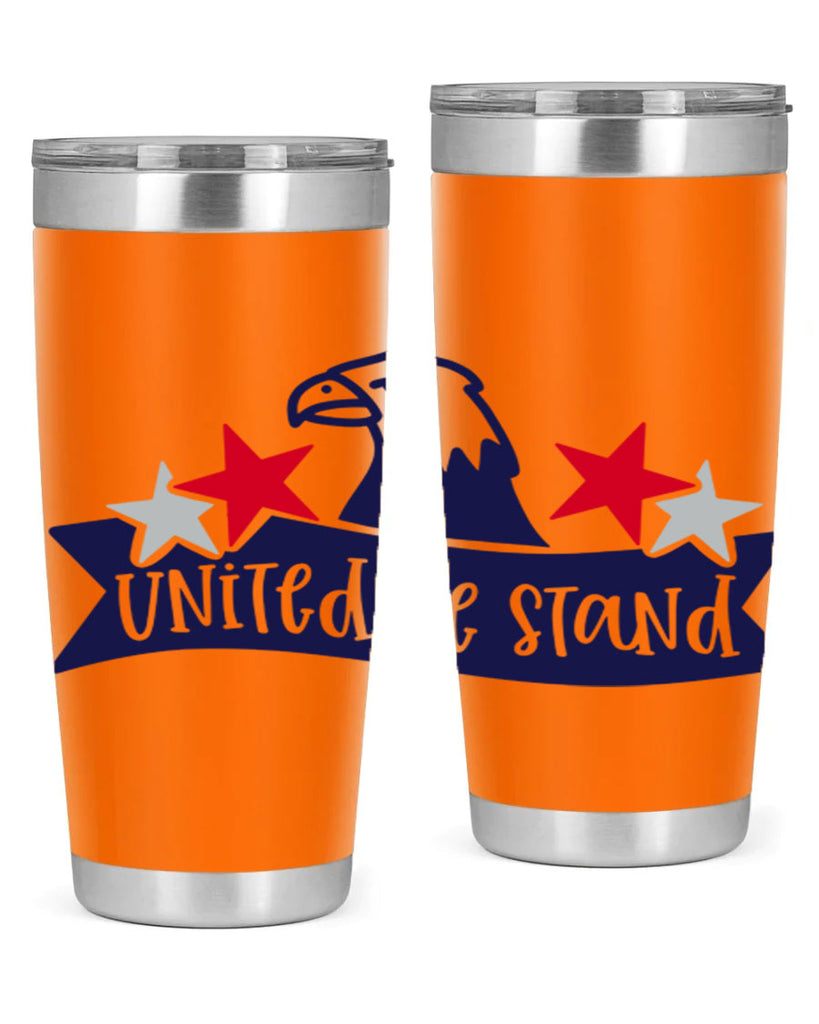 United We Stand Style 178#- Fourt Of July- Tumbler