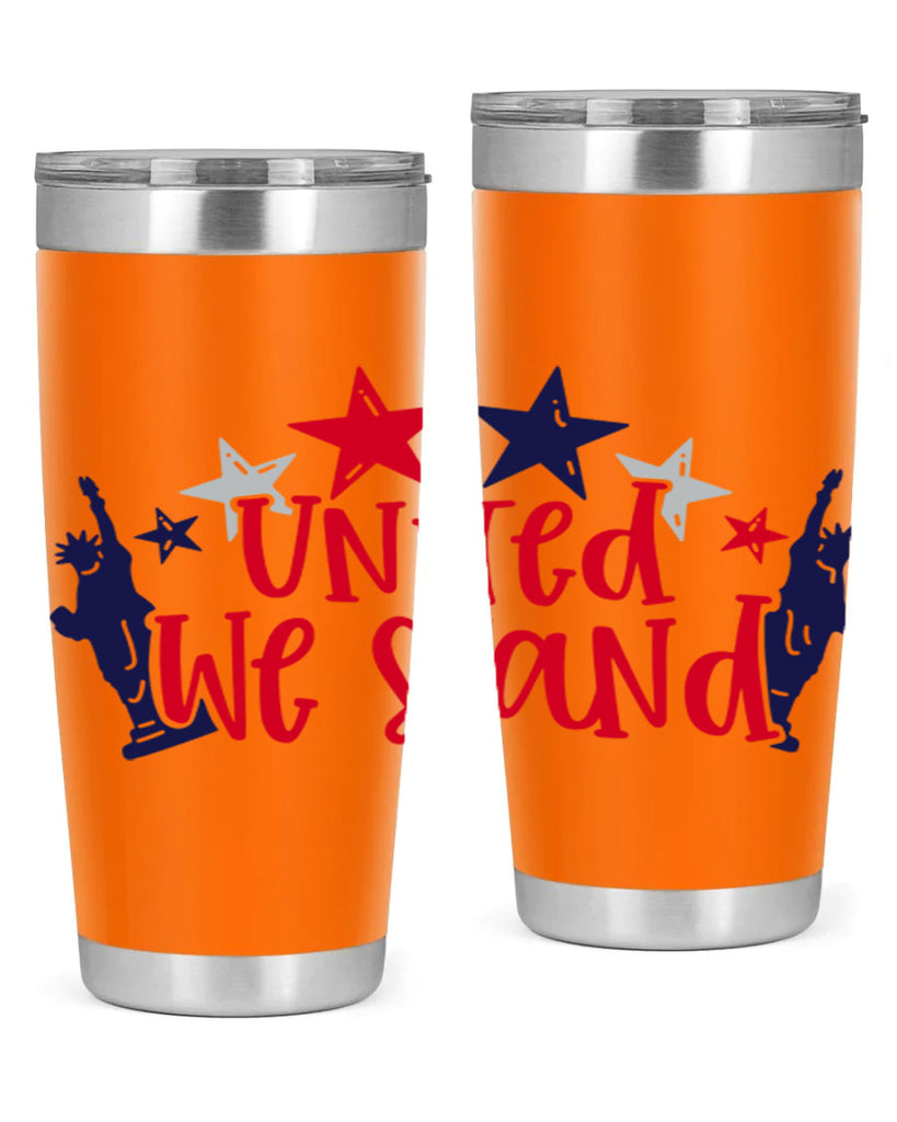United We Stand Style 179#- Fourt Of July- Tumbler