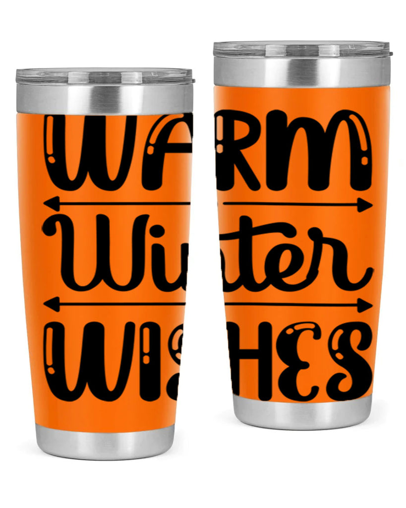 Warm Winter Wishes 463#- winter- Tumbler