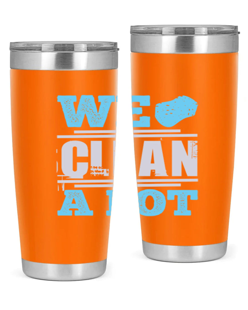 We clean a lot Style 11#- cleaner- tumbler