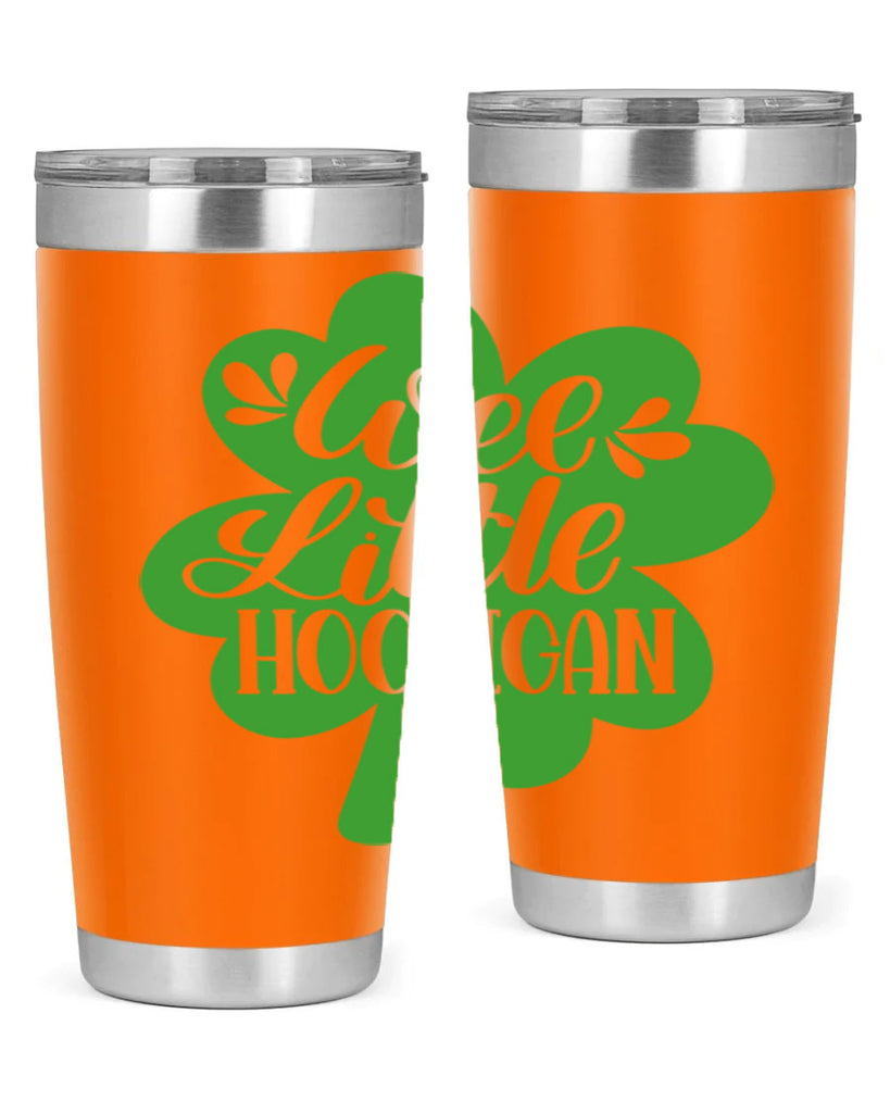 Wee Little Hooligan Style 16#- St Patricks Day- Tumbler