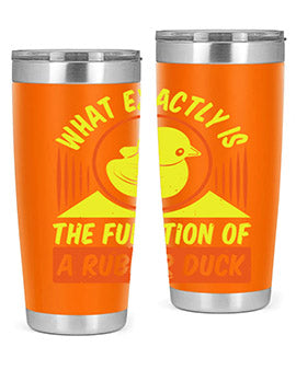 What exactly is the function of a rubber duck Style 10#- duck- Tumbler