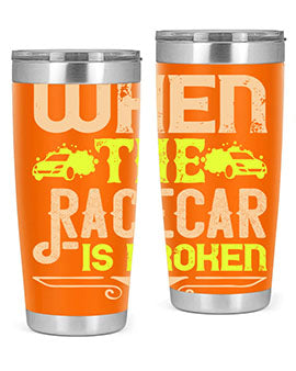 When The Racecar Is Broken Style 10#- dog- Tumbler