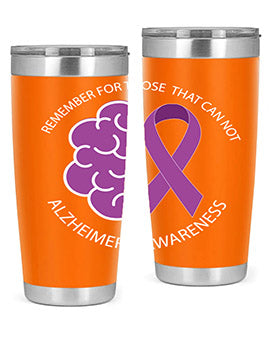 alzheimers awareness style 40#- alzheimers- Tumbler