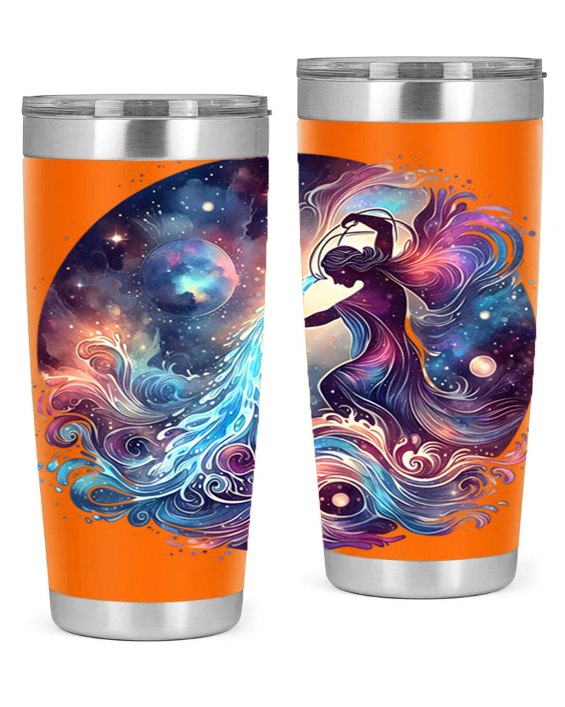 aquarius 79#- zodiac- Tumbler