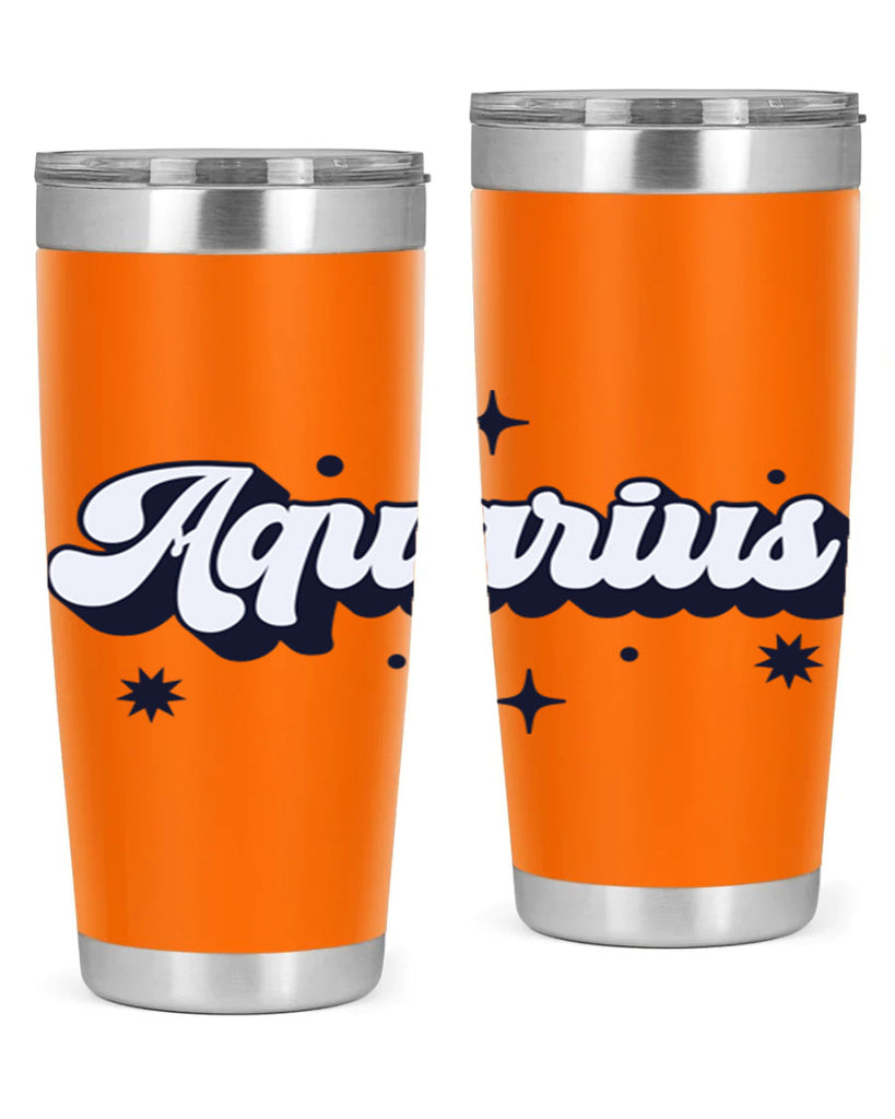 aquarius 82#- zodiac- Tumbler